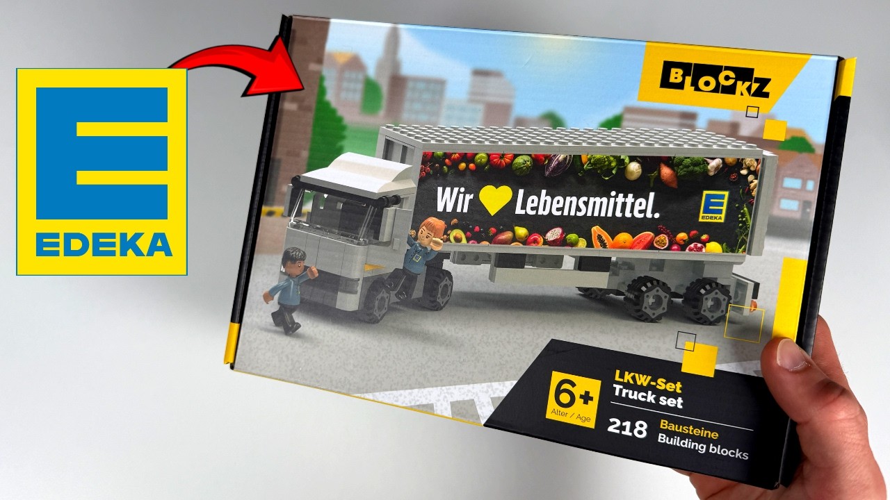 Was können die EDEKA Sets? | Klemmbausteine vom Supermarkt im Test!