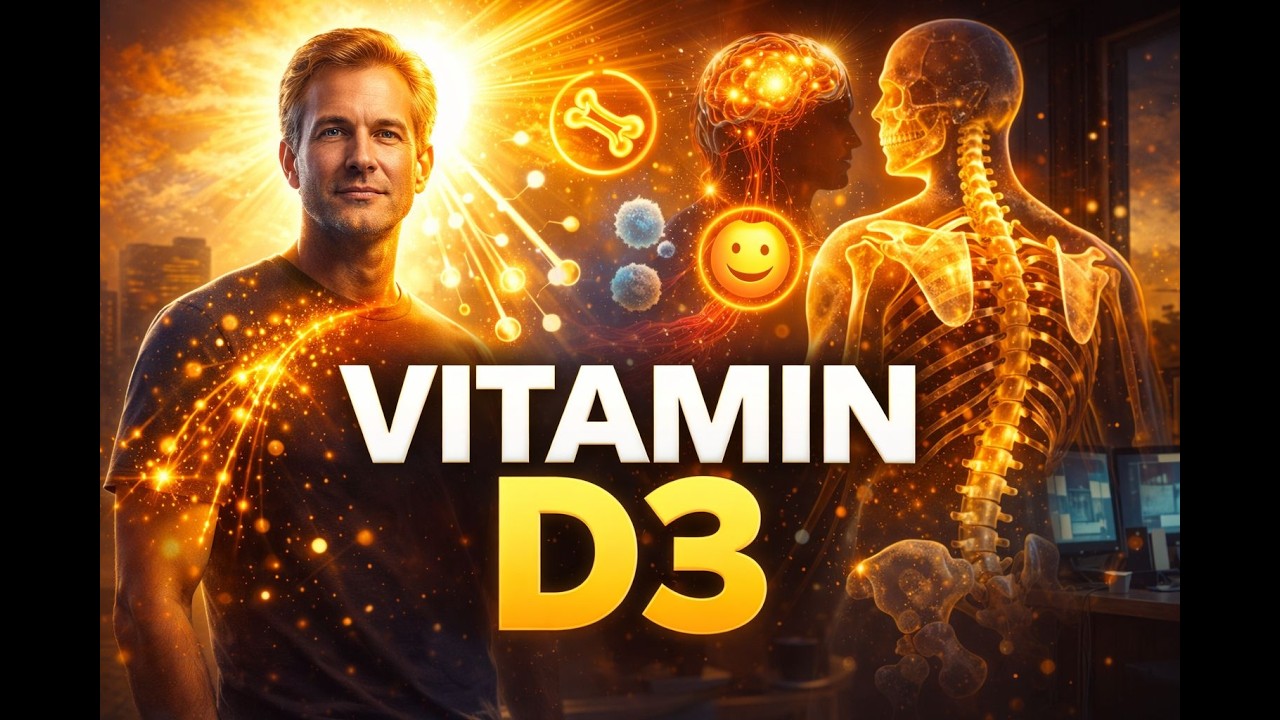 vitamin D3|Vitamin D3 is essential for overall health|Movement enhances the benefits of Vitamin D3