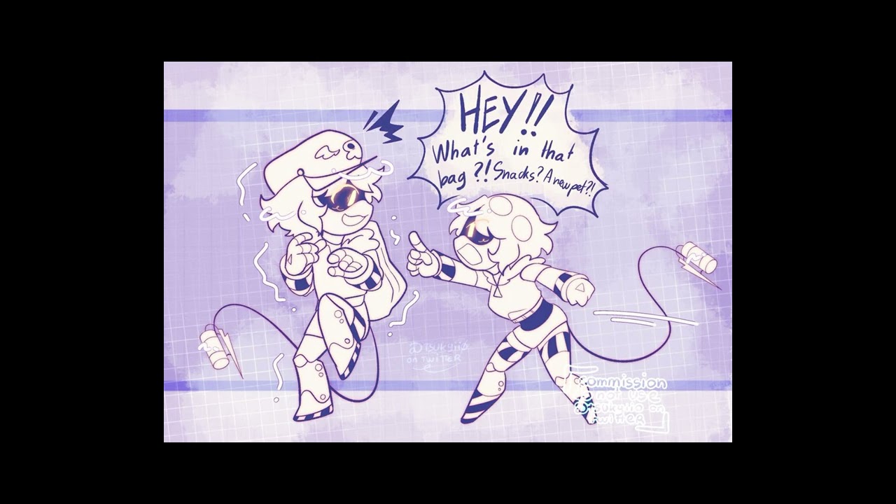 Murder Drones: backpack time (Voiced by Kanata10)(Art by Hiro)