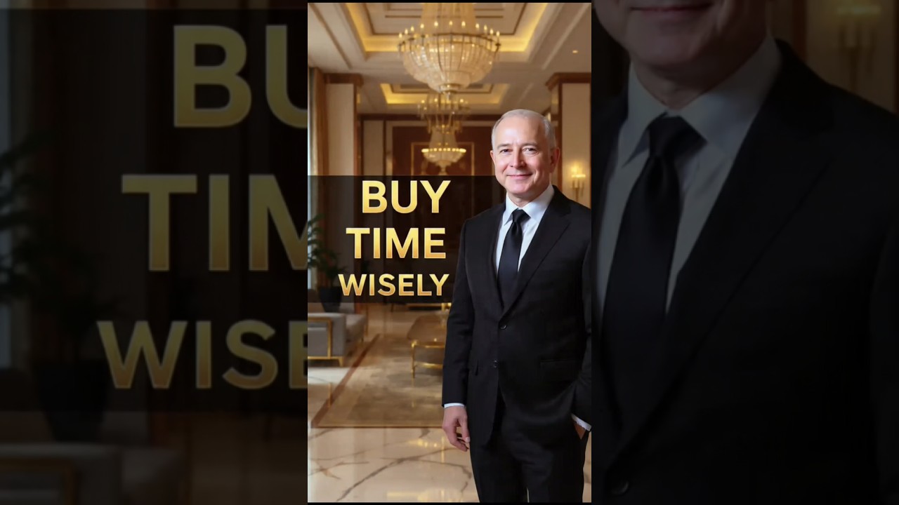 Rich People Buy Time, Not Things Millionaire Habits 