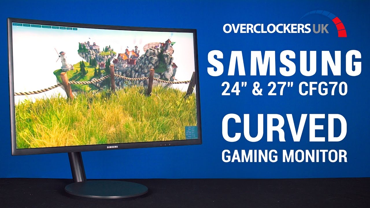 Samsung CFG70 Curved Gaming Monitor - Exclusive to Overclockers UK