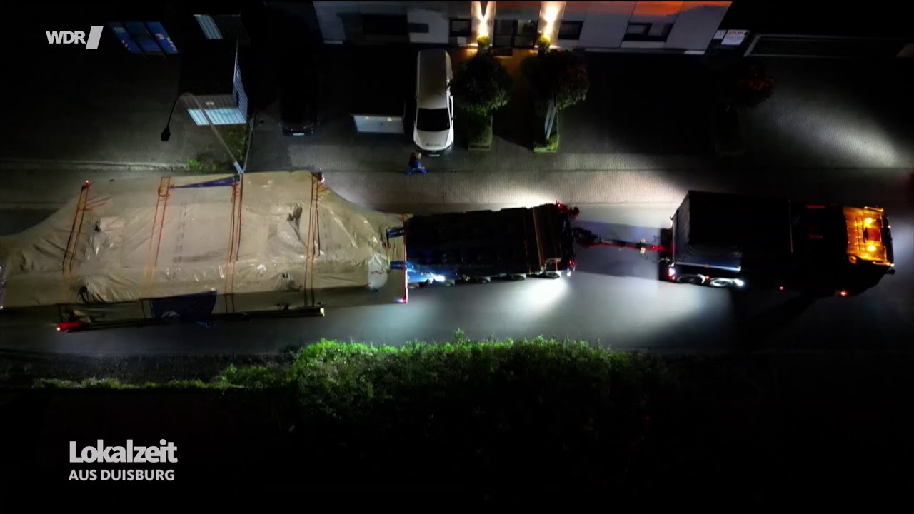 Hegmann Transit - Schwertransport von Wesel nach Stadtlohn