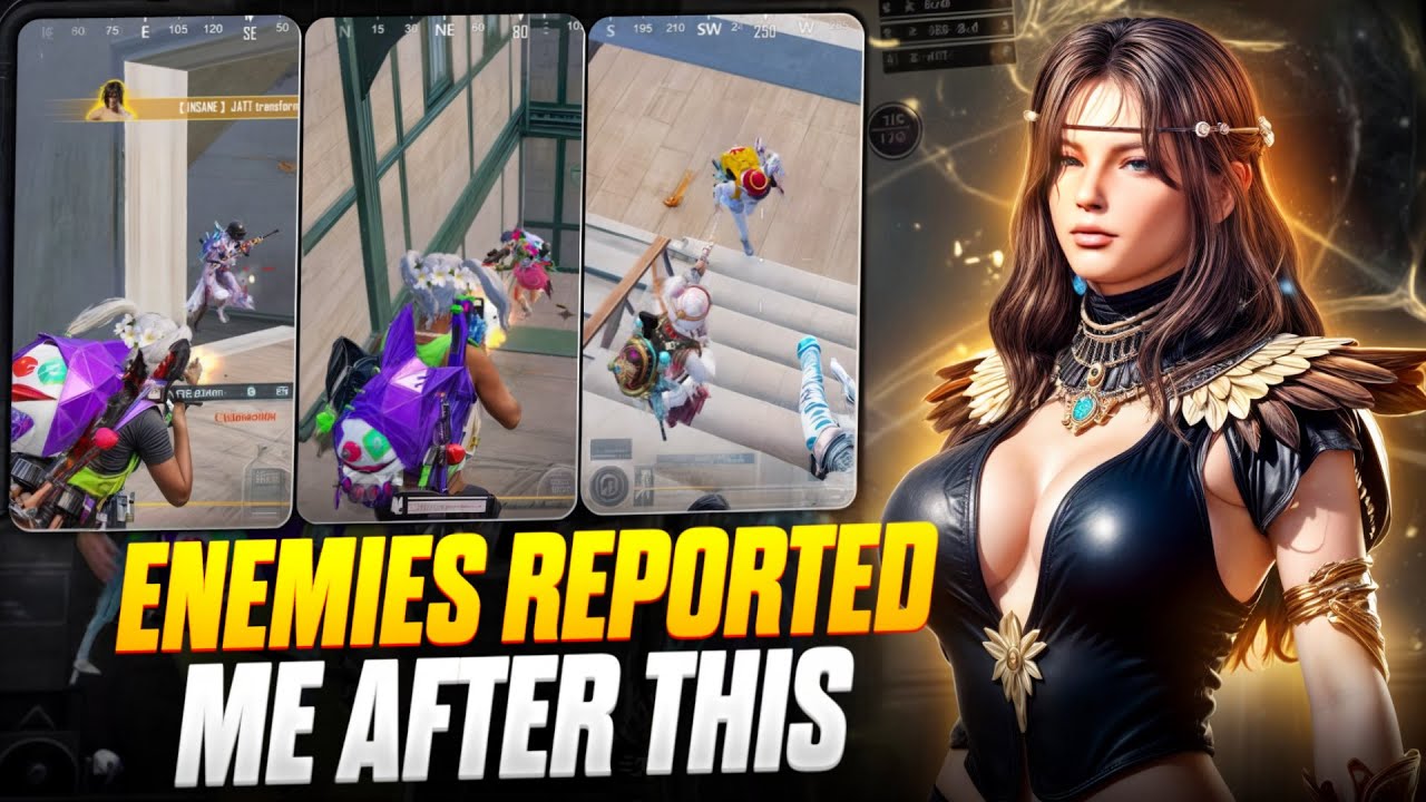 Enemies *Reported* me after this💀 | They Found me suspicious ?😱 | Fastest 1v4 clutches
