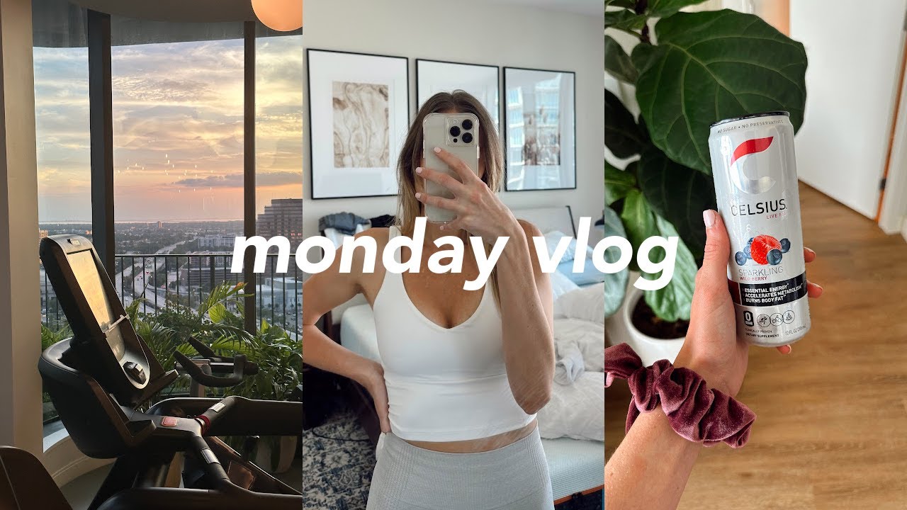 productive MONDAY: tackling my to-do list, back in the gym, mental health chat, & city errands