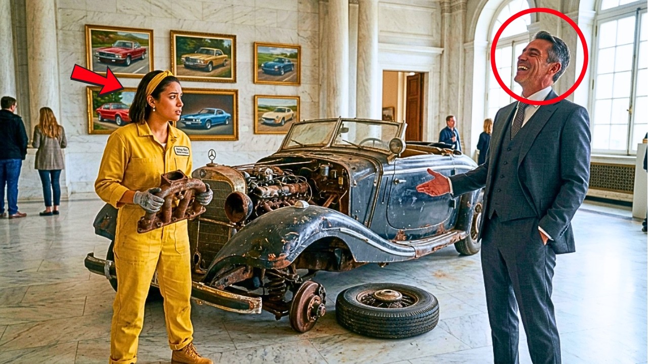 “ESO SOLO SIRVE COMO DECORACIÓN” DIJO EL MILLONARIO DEL BUICK 1938… HASTA QUE ELLA ENCONTRÓ EL ERROR