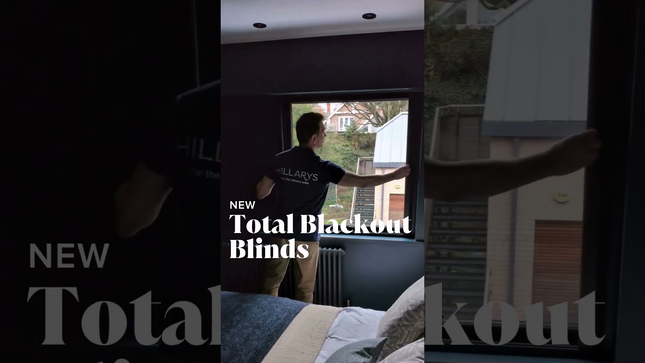 Hillarys Total Blackout Blinds: Made‑to‑Measure for Complete Darkness