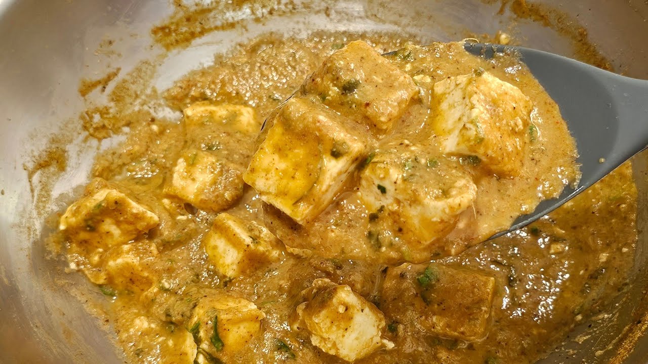 Healthy Zero Oil Paneer Curry ll WeightLoss Paneer Recipe ll Oil Free paneer Recipe 