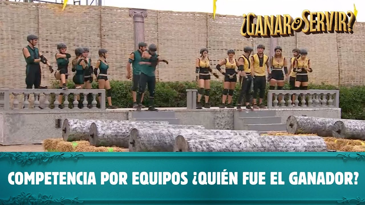 Competencia por equipos ¿Quién fue el ganador? | ¿Ganar o Servir? | Canal 13