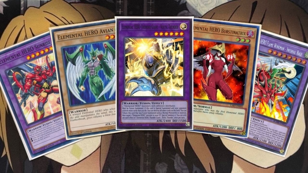 My Elemental HERO Yugioh Deck Profile for Post Maze of Muertos