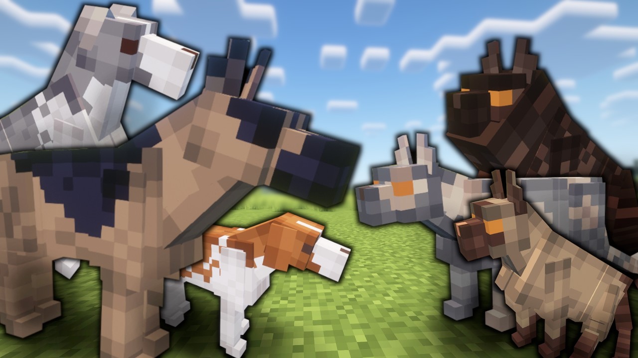 PETS UPDATED//PETS ADDON//PART 4//REVIEW OF THE UPDATE FOR MINECRAFT 1.20.1 FORGE