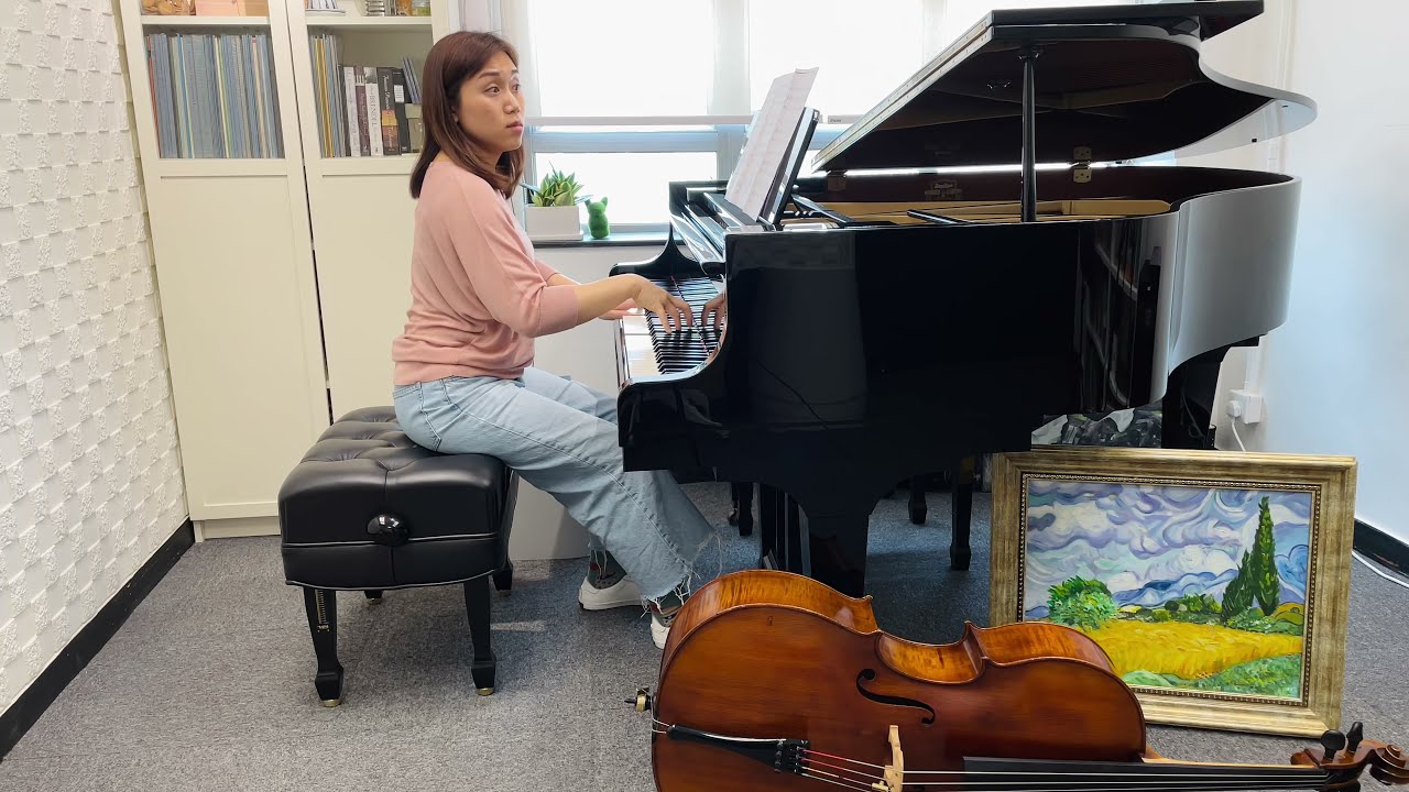 Piano accomp｜ABRSM Cello Grade 8 Borowski: Adoration, arr. Wells