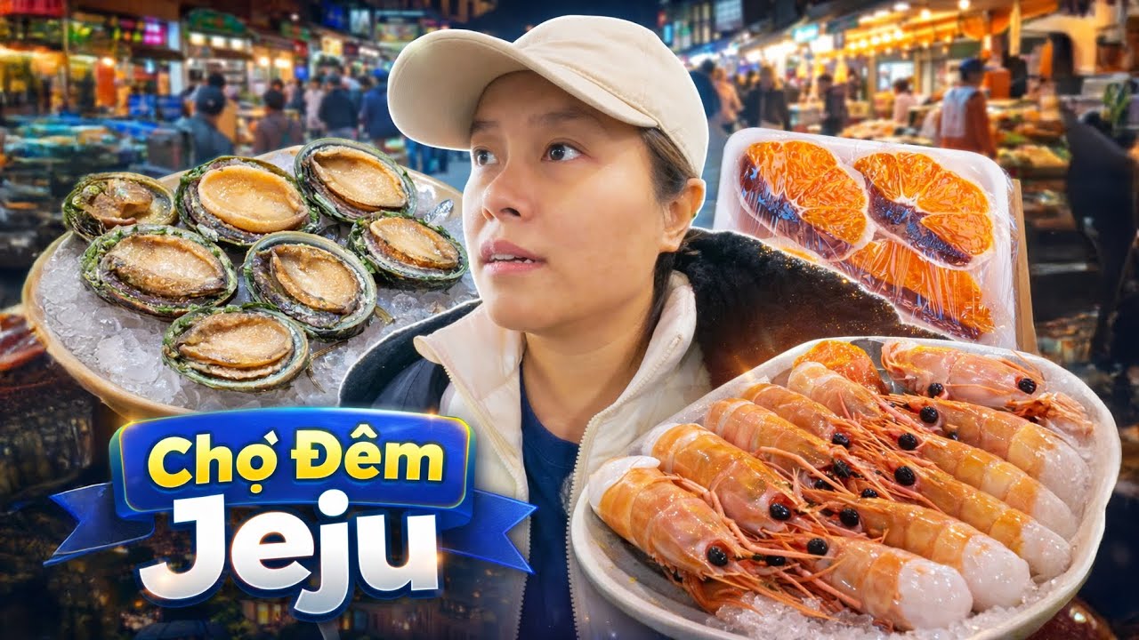 Hàn Quốc #7: Thiên Đường Ăn Uống Jeju - Ăn Gì Cũng Ngon | Tự Lái Xe Khám Phá Jeju