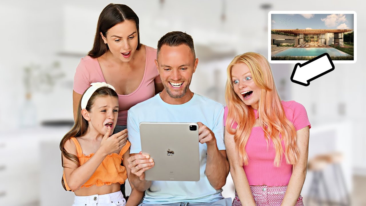 Revealing our NEW HOUSE 3D DESIGN! | Family Fizz