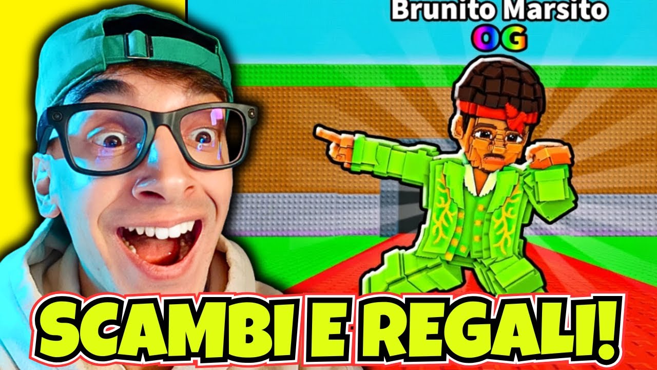 SCAMBIO BRAINROT, REGALO BRAINROT, SFIDE e PVP su Steal a Brainrot - ROBLOX ITA