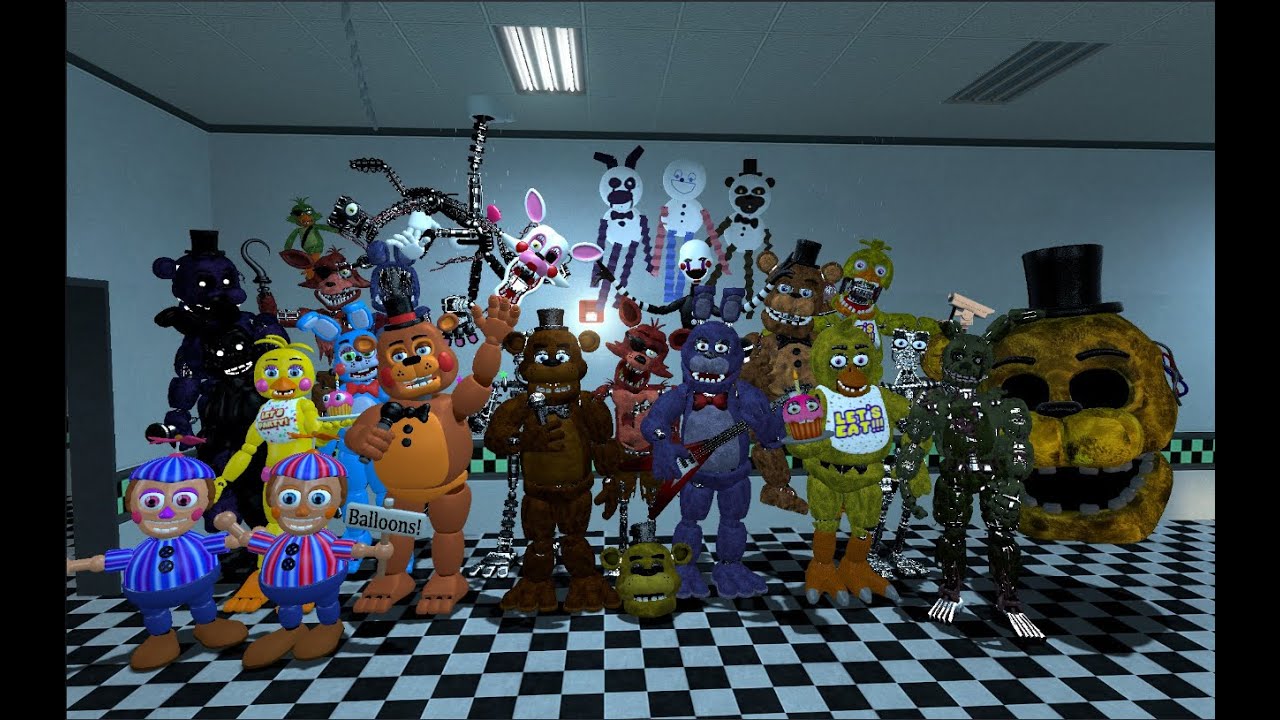 Five Nights At Freddys thank you poster recreation!