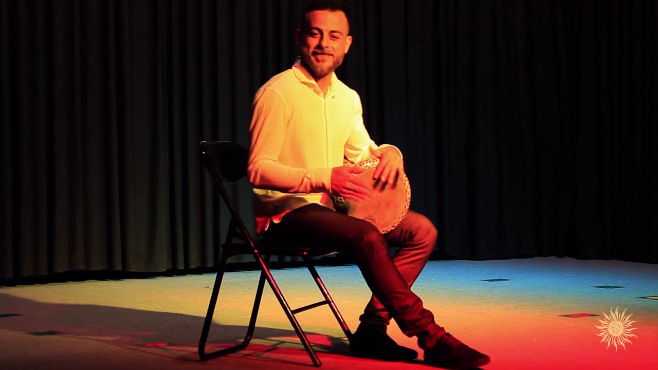 Omar Kattan Drum Darbuka Solo at Shams Madrid Festival 2017