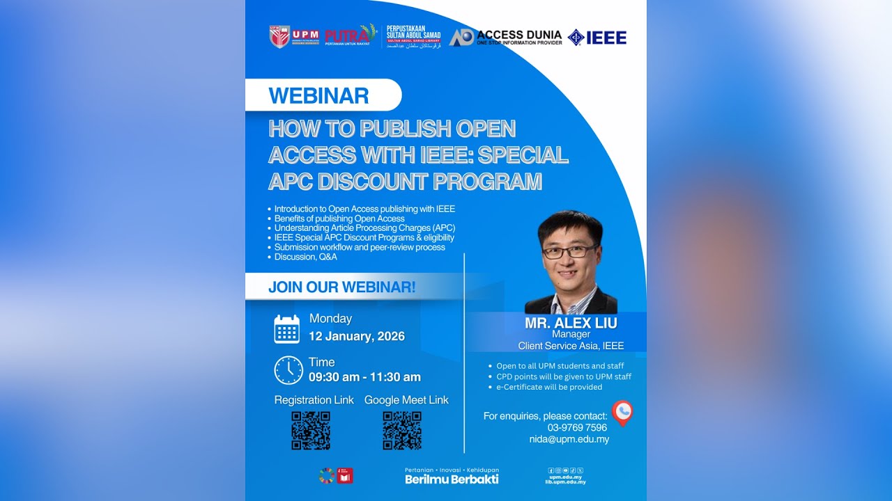 How to Publish Open Access with IEEE: Special APC Discount Program