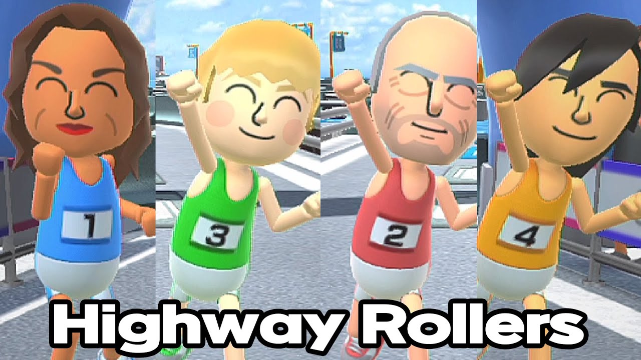 Wii Party U - Highway Rollers THiromi vs Jesus vs Pavel vs Akira | Expert com Alexgamingtv