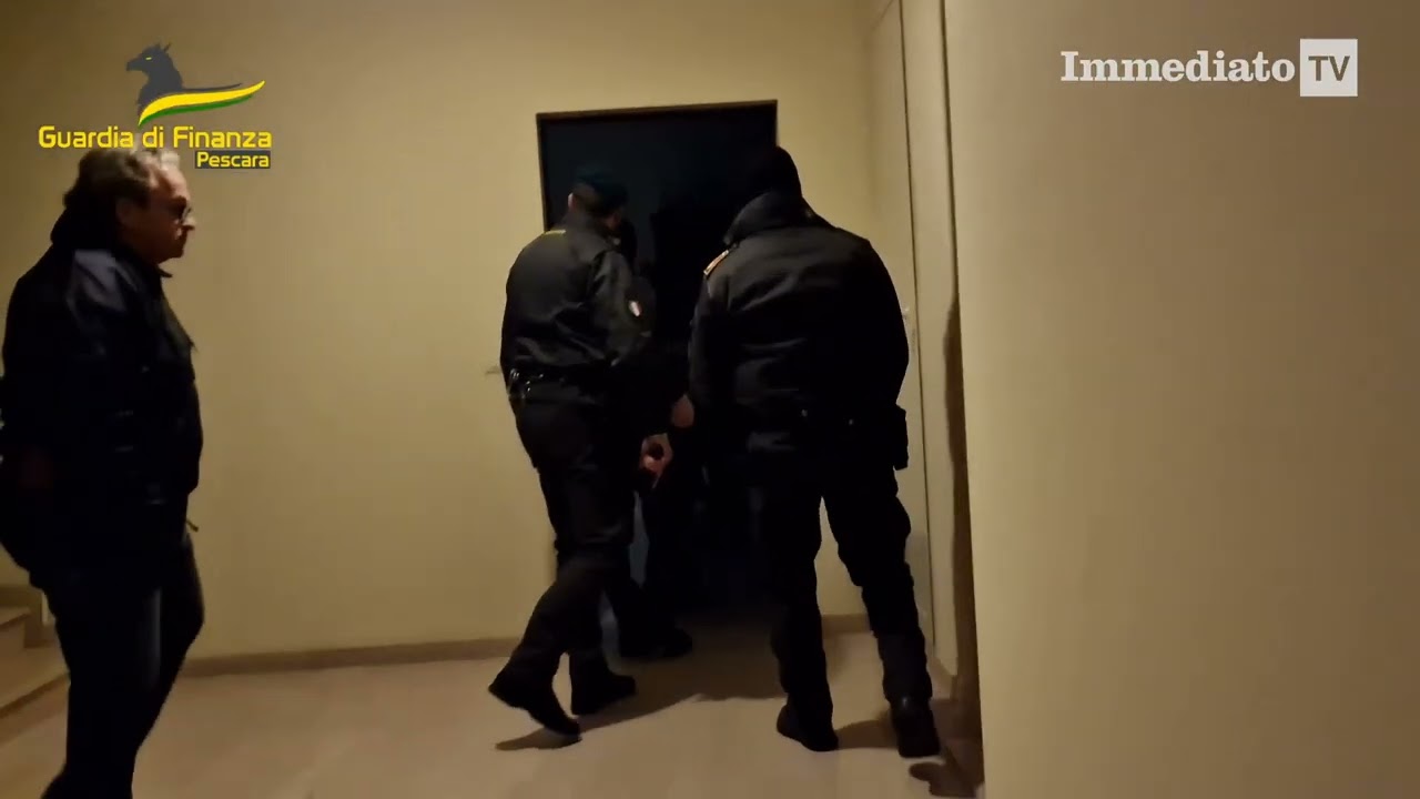 OPERAZIONE A PESCARA CONTRO BUSINESS DELLA MAFIA FOGGIANA. 8 ARRESTI E SIGILLI A BENI PER 2 MILIONI
