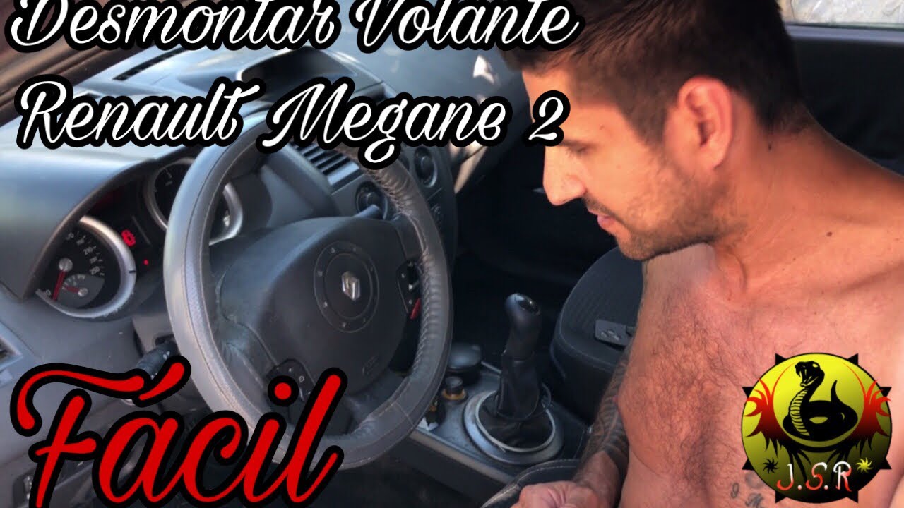 Desmontar volante Megane 2 muy Fácil