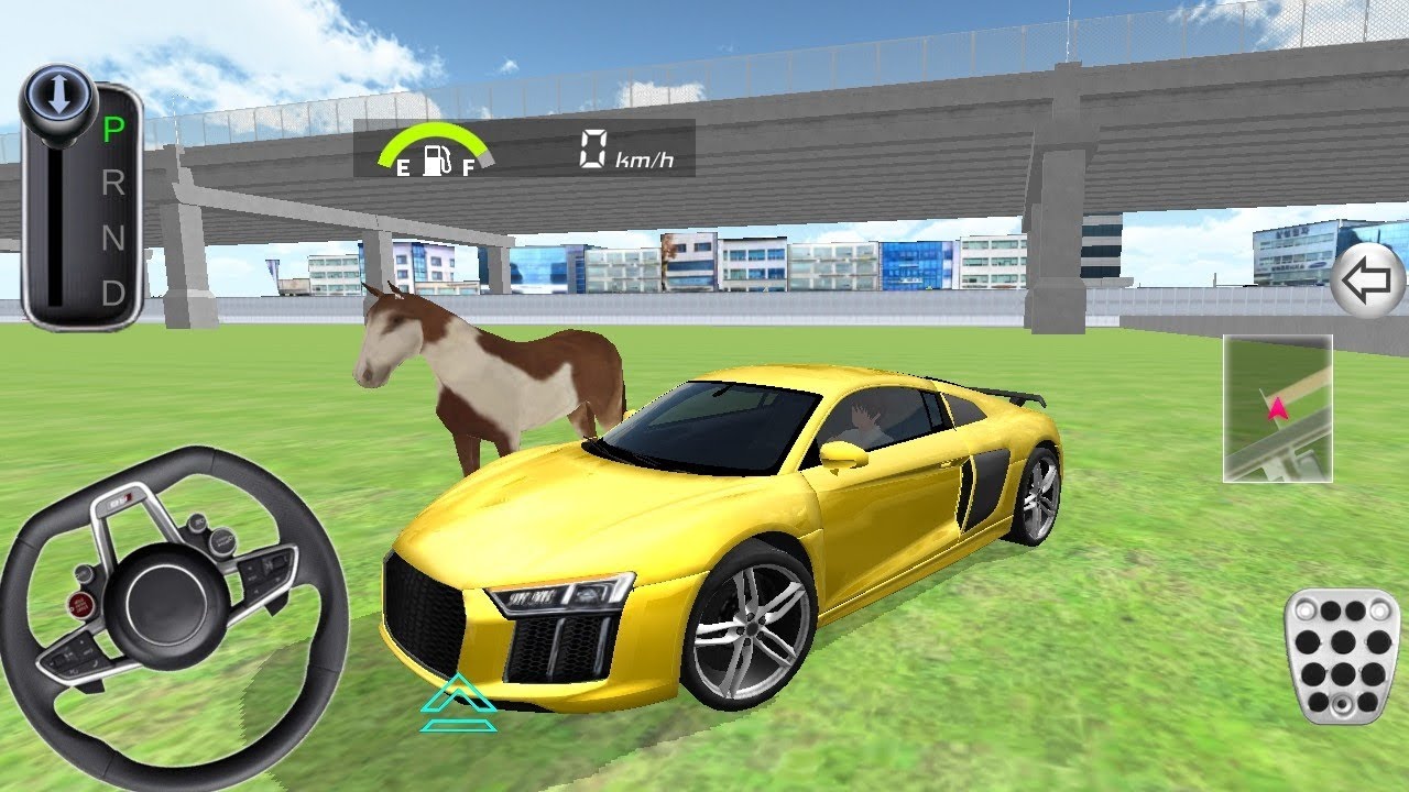 Crazy Horse vs Supercar 😱 | Unreal Driving Simulator | 3D Driving Class Gameplayl