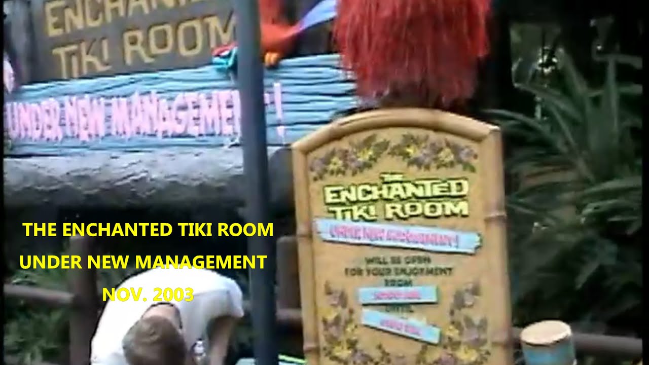 The Enchanted Tiki Room Under New Management - Nov. 2003 - Magic Kingdom
