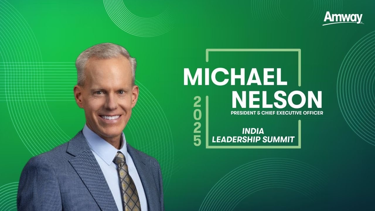 Amway India Leadership Summit 2025 with Michael Nelson