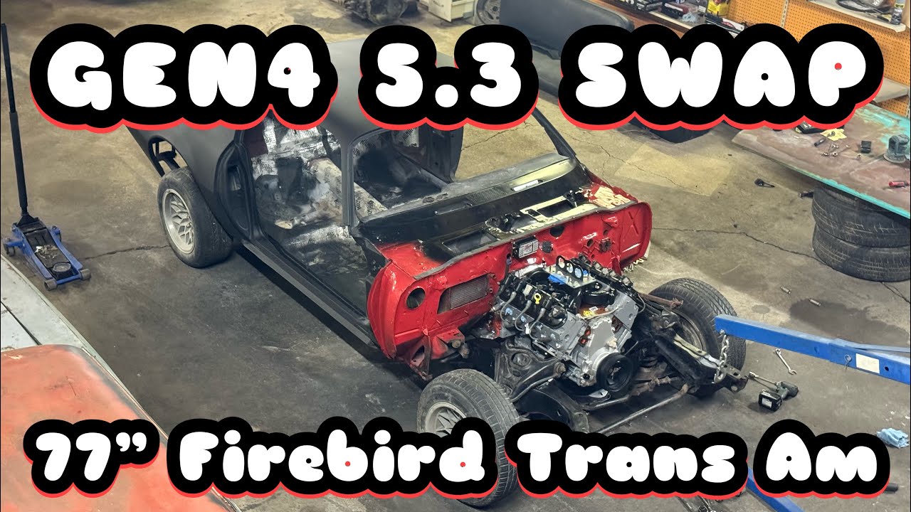 LETS LS SWAP MY TRANS AM!!!