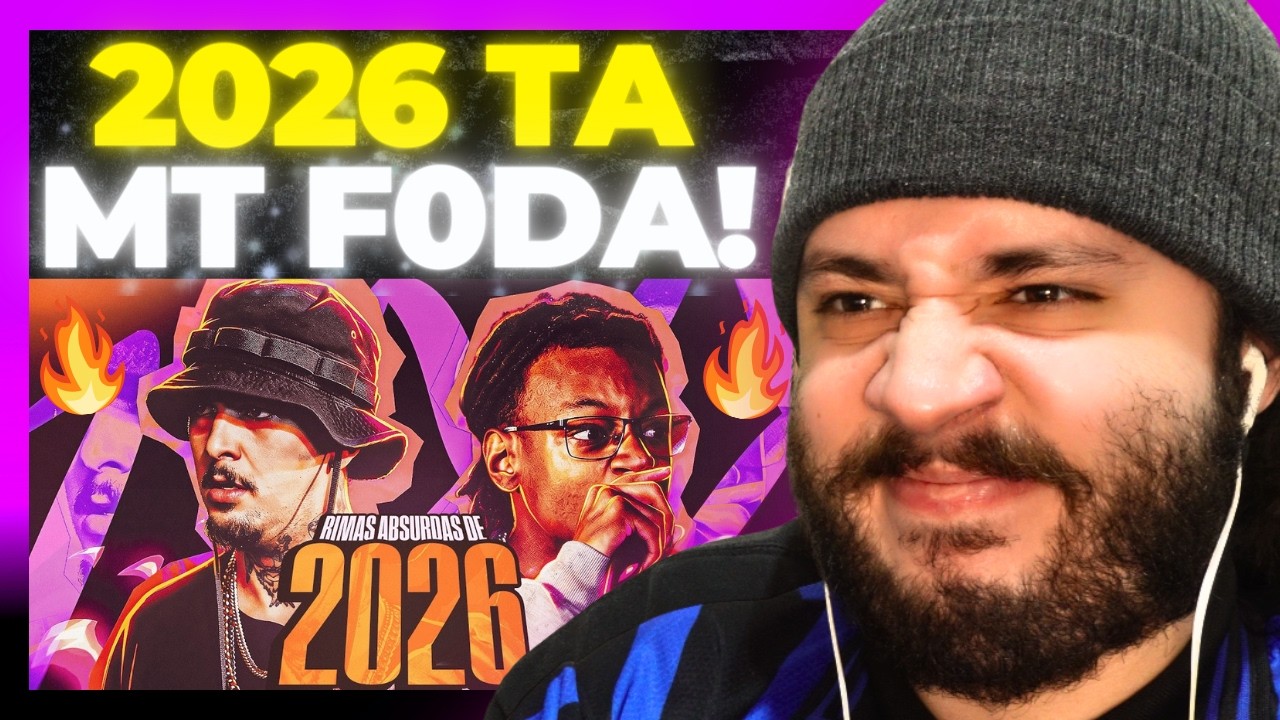 2026 tá cheio de rima MONSTRA! 💥| REACT BAUEB