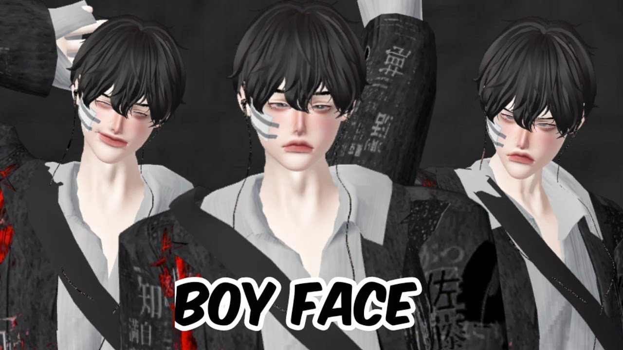 Costumize Boy face Zepeto