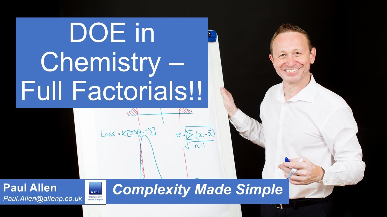 DOE in Chemistry - Full Factorials