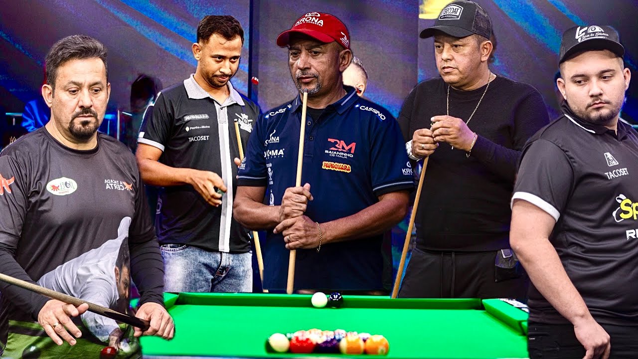 🎱 As Jogadas Mais Brilhantes da Liga Brasileira de Sinuca! Um Show de Precisão!