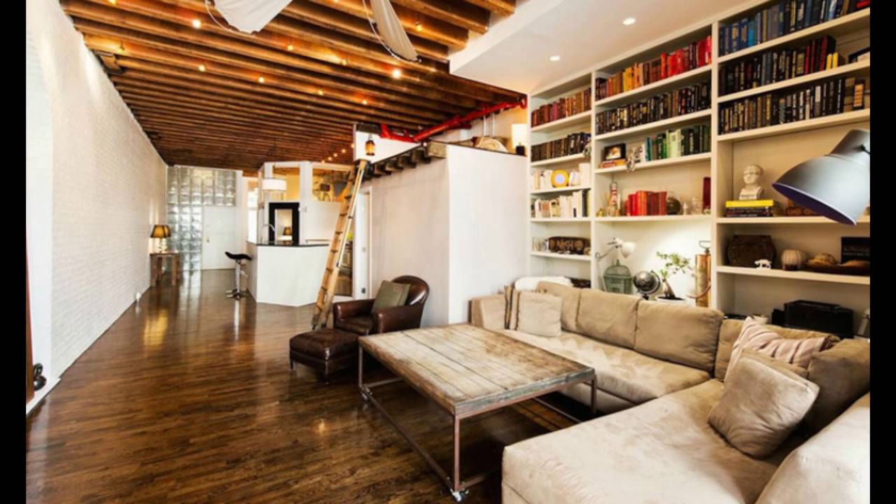 Exposed ceiling beams