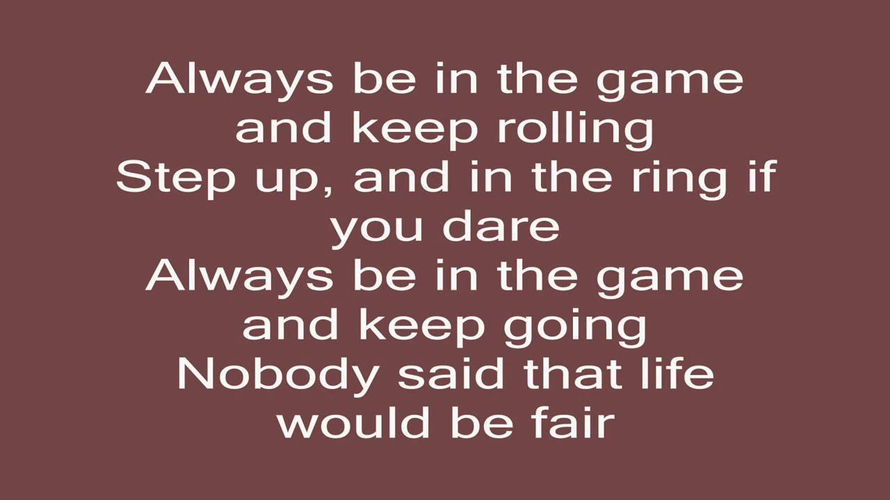 Beyblade G Revolution Always Be In The Game Lyrics