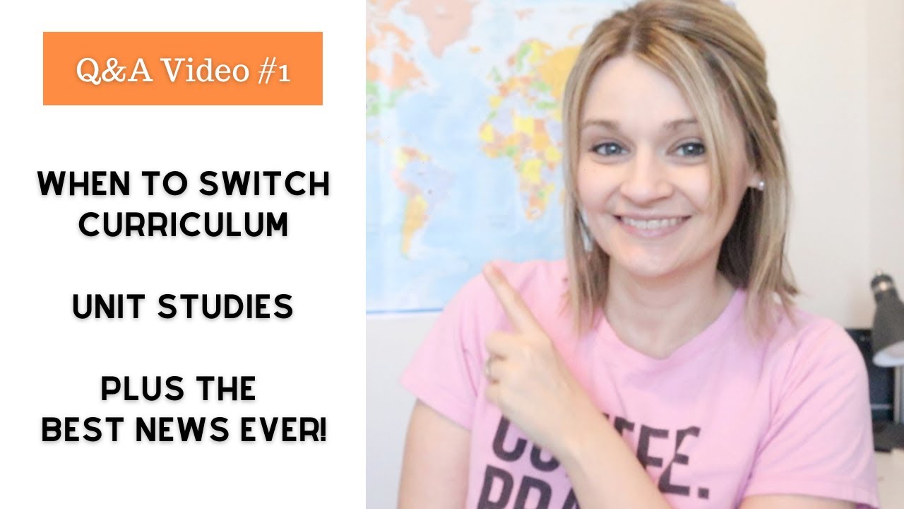 Homeschool Curriculum Q&A Session Part 1 | Homeschool Curriculum | Unit Studies | Home Education