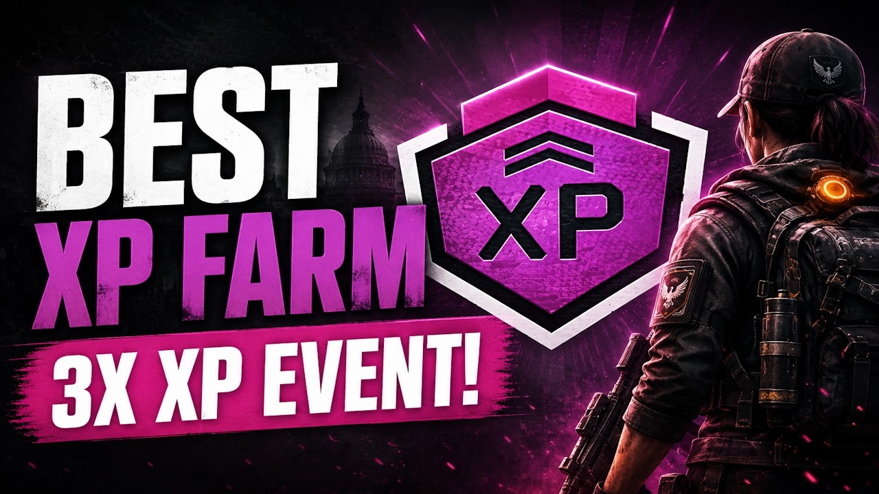 BEST XP & Stars Farm Guide! | 3x XP Event Fast Leveling | The Division 2