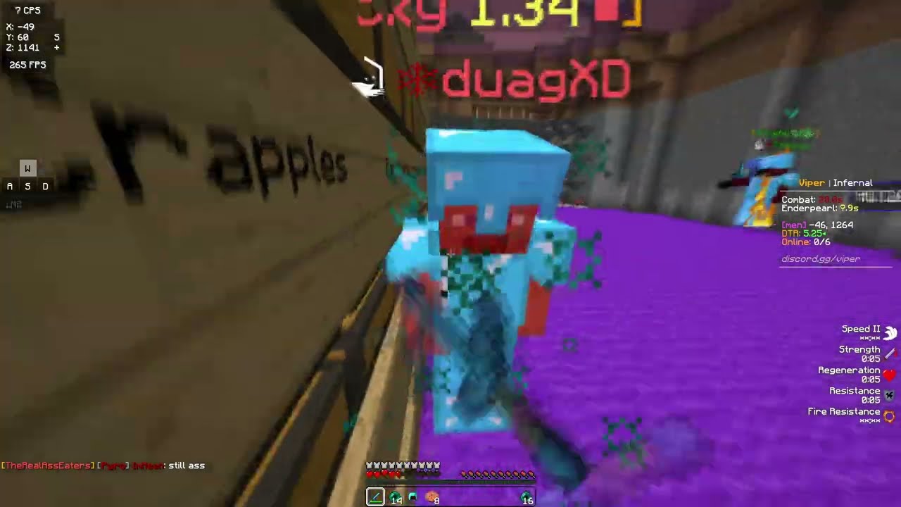 Making a power faction raidable on Viper HCF...
