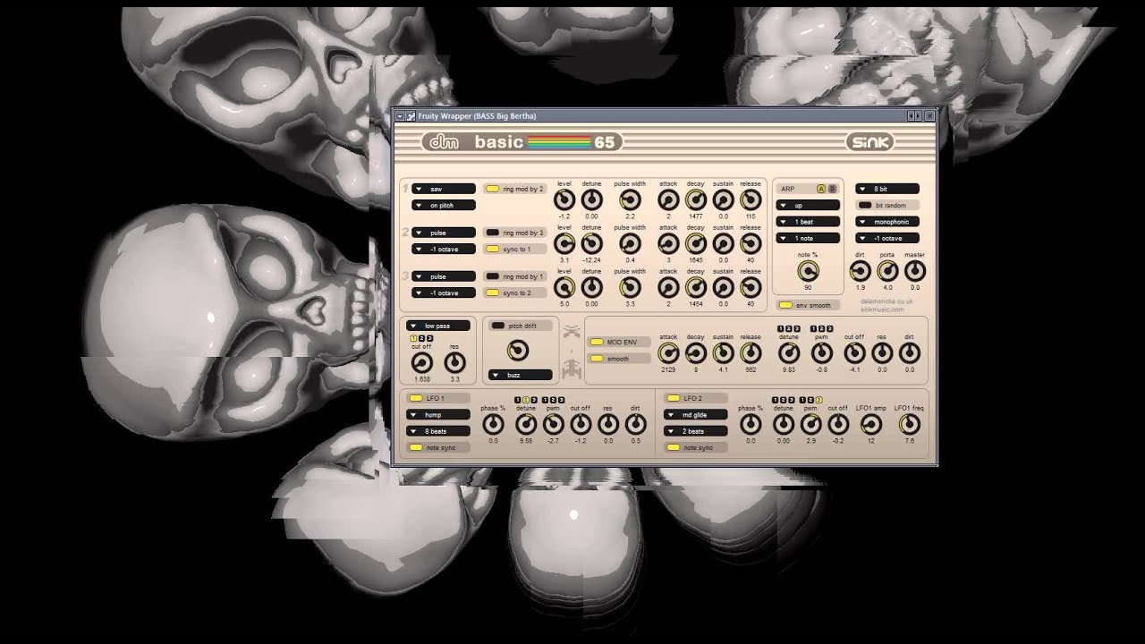 basic65 retro chiptune synth plugin
