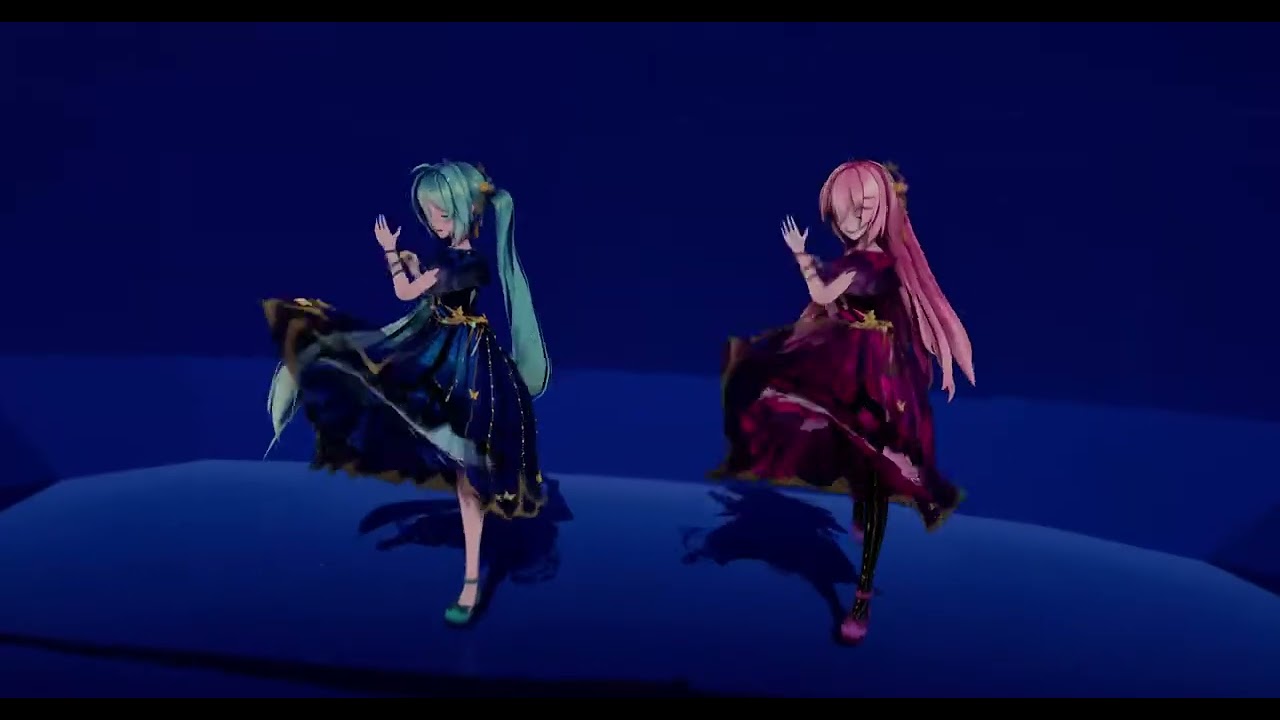 【4K MMD】magnet【初音ミク・巡音ルカ】