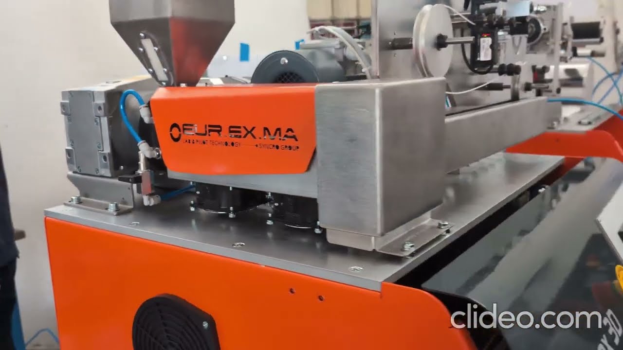 EUR.EX.MA - SCM 초소형 3D필라먼트 압출성형기라인 MicroEx 3D Filament Line #3D필라멘트, #MicroEx3DFilamentLine