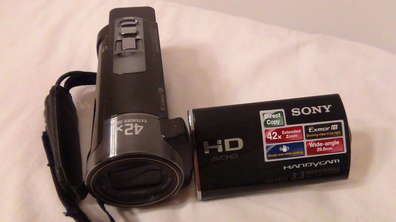 2011 Sony Handycam HDR CX130 Review And Test