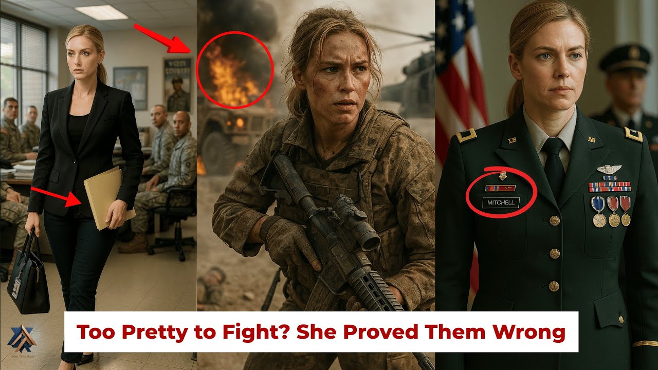 She Looked Like a Model   Until They Found Out She Had 3 Purple Hearts
