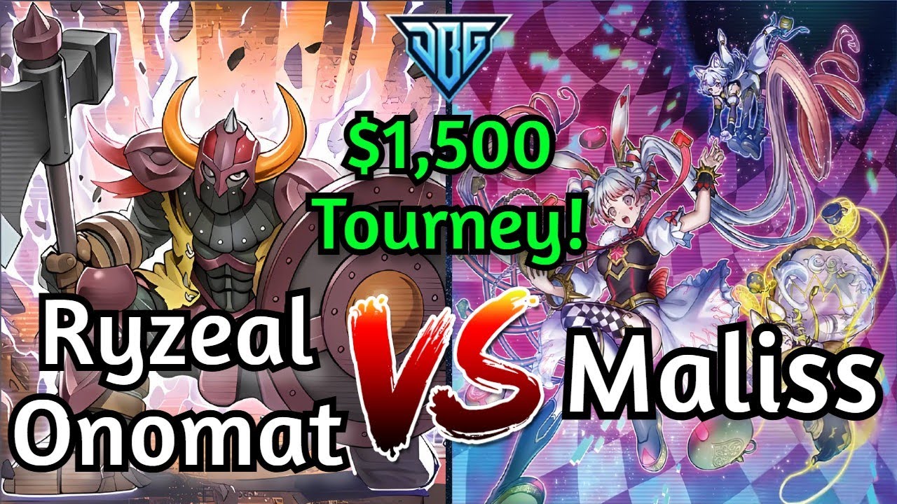 Ryzeal Onomat против Maliss $1,500 IronMan Tourney Post DOOD Yu-Gi-Oh!