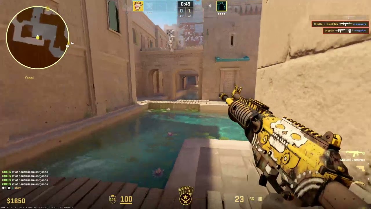 Counter-Strike 2 gameplay 5 vs 1 ez