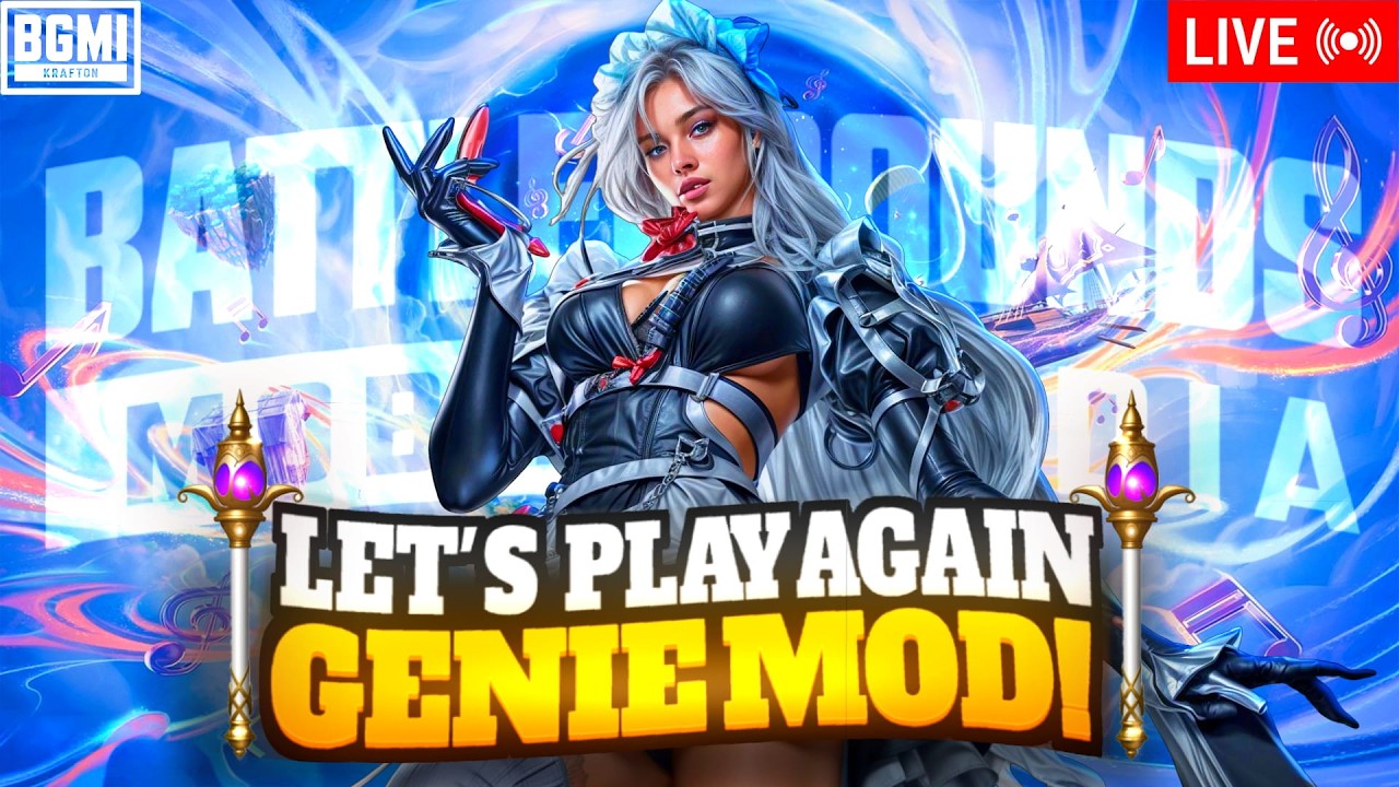 Old BGMI Genie Mode Returned 😱 Magical Powers Gameplay Is Back!