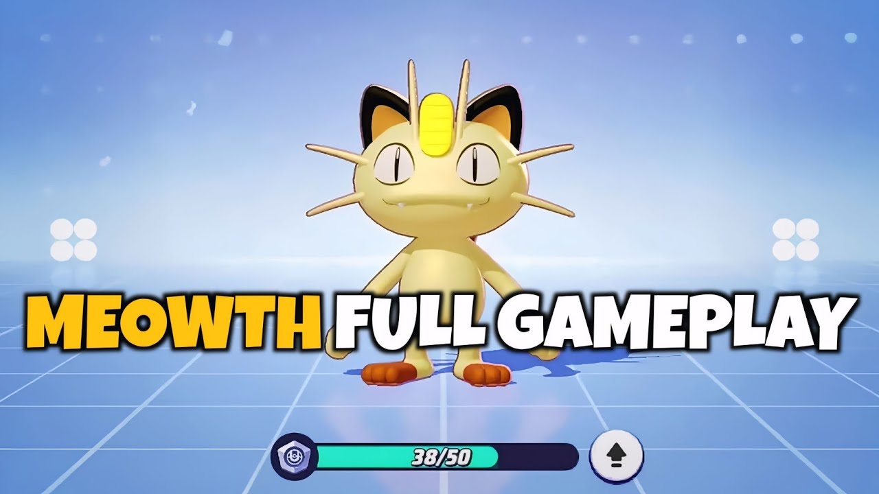 Мяут: новый покемон-скороход. Полный игровой процесс на китайском сервере — Pokémon Unite