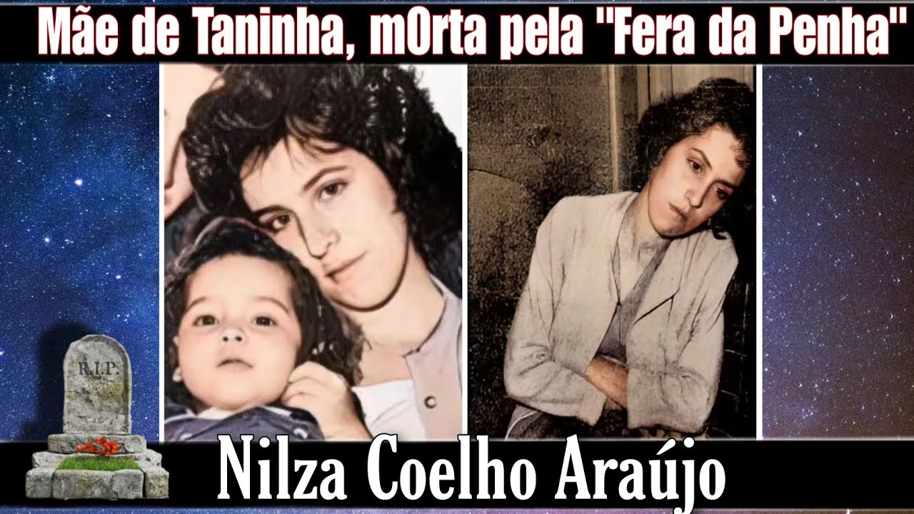 Túmulo de Nilza Araújo, mãe da menina Tânia, vítim4 da 