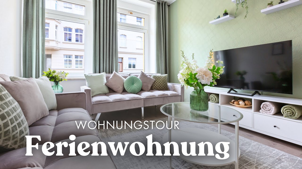 Roomtour Ferienwohnung Sage Garden | Airbnb Kurzzeitvermietung | Wohnungstour | Annika Shurafa