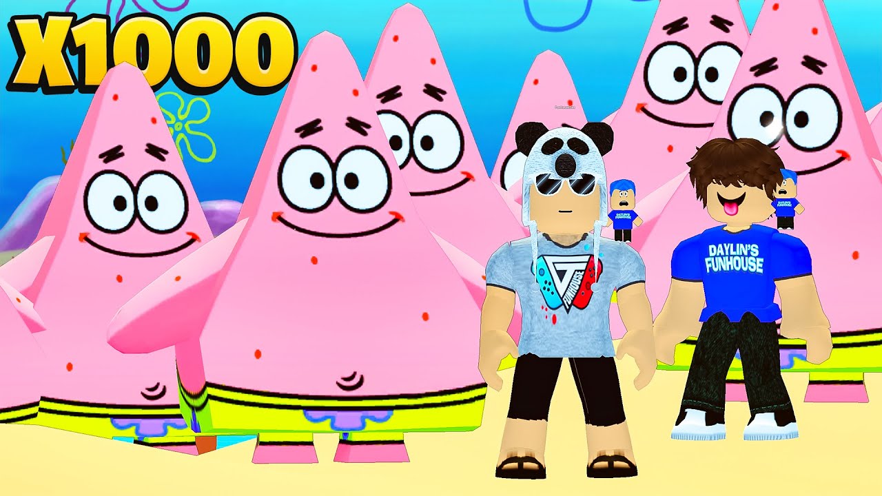 I STARTED AN ARMY OF PATRICK STARS!!! Opening 1000 Spongebob Exclusive Eggs (PET SIMULATOR 99)