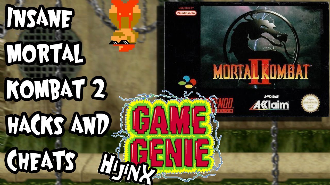 Hacking Mortal Kombat 2 (SNES) - Game Genie Hijinx!